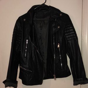 Blank NYC faux leather jacket
